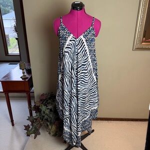 Tommy Bahama island scarf dress, size XL